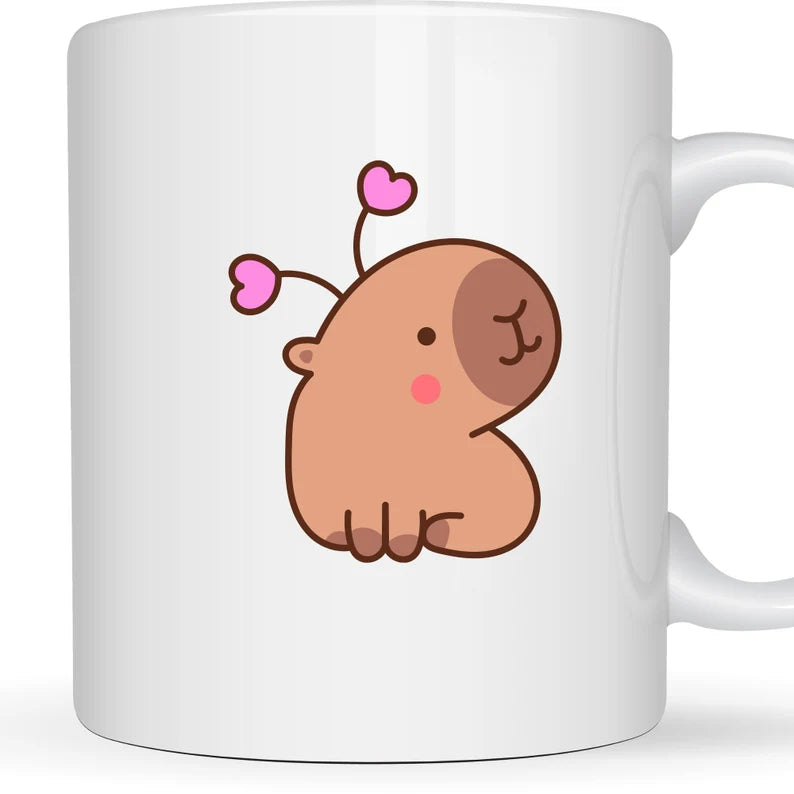 Whimsical Capybara Clipart\ Fun & Playful Pet\ SVG\ PNG\ Instant Download!
