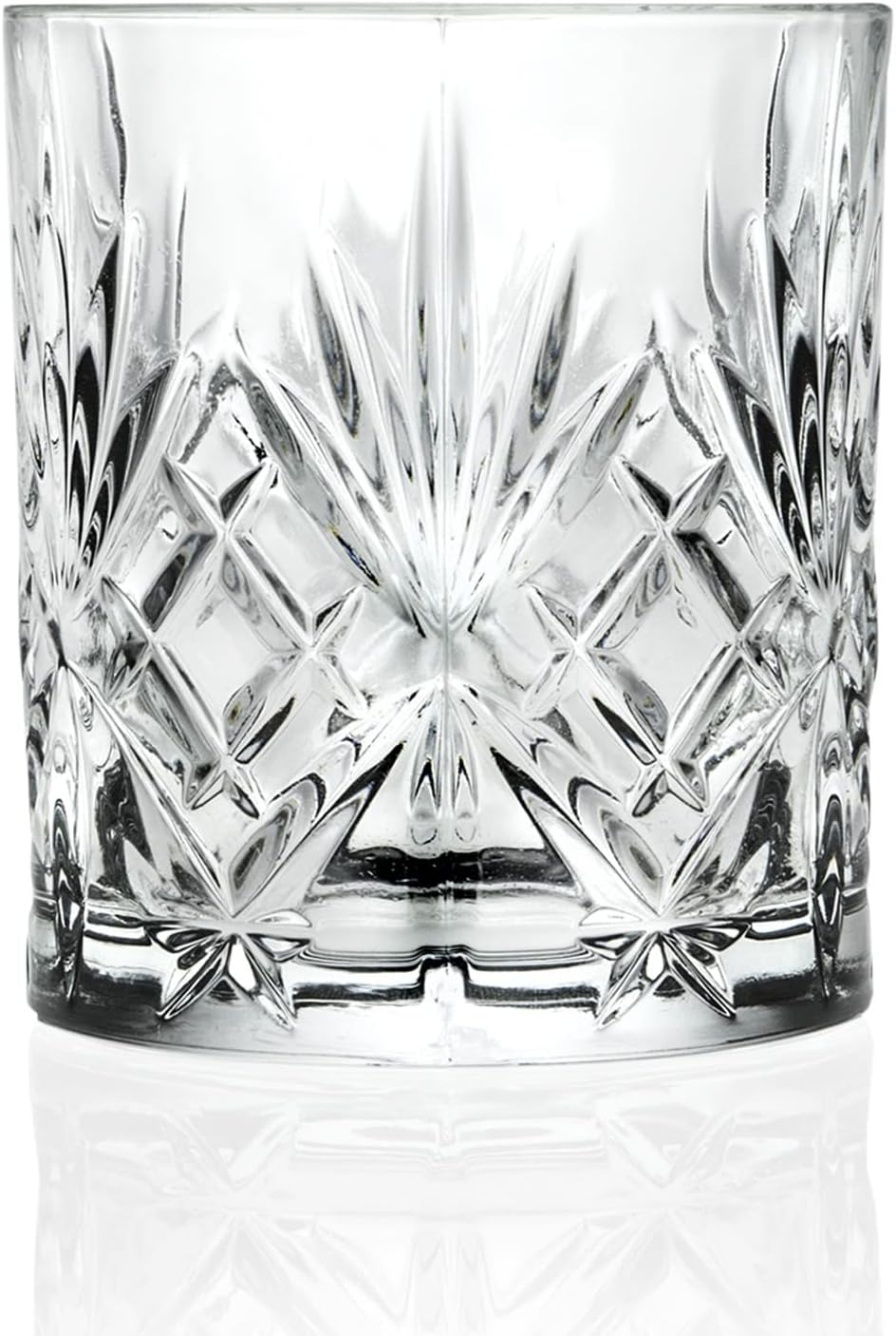 Italiana S.p.a. Melodia Line Modern Glass Water Glasses, 6 Units (Pack of 1)