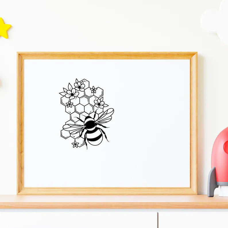 Bee SVG Mega Bundle Honeycomb\ cut file Cute bumble\ bee Honey drip\ Beehive Honeybee\ Spring animal\ Tumbler Beekeeper\ Silhouette Cricut