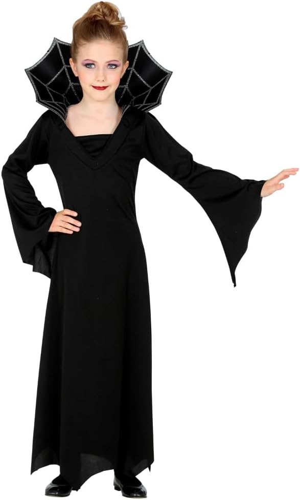 Vampiress Fancy Dress Halloween Costume Kids Dress Up Countess Vampire Carnival Theme Party Fancy Dress