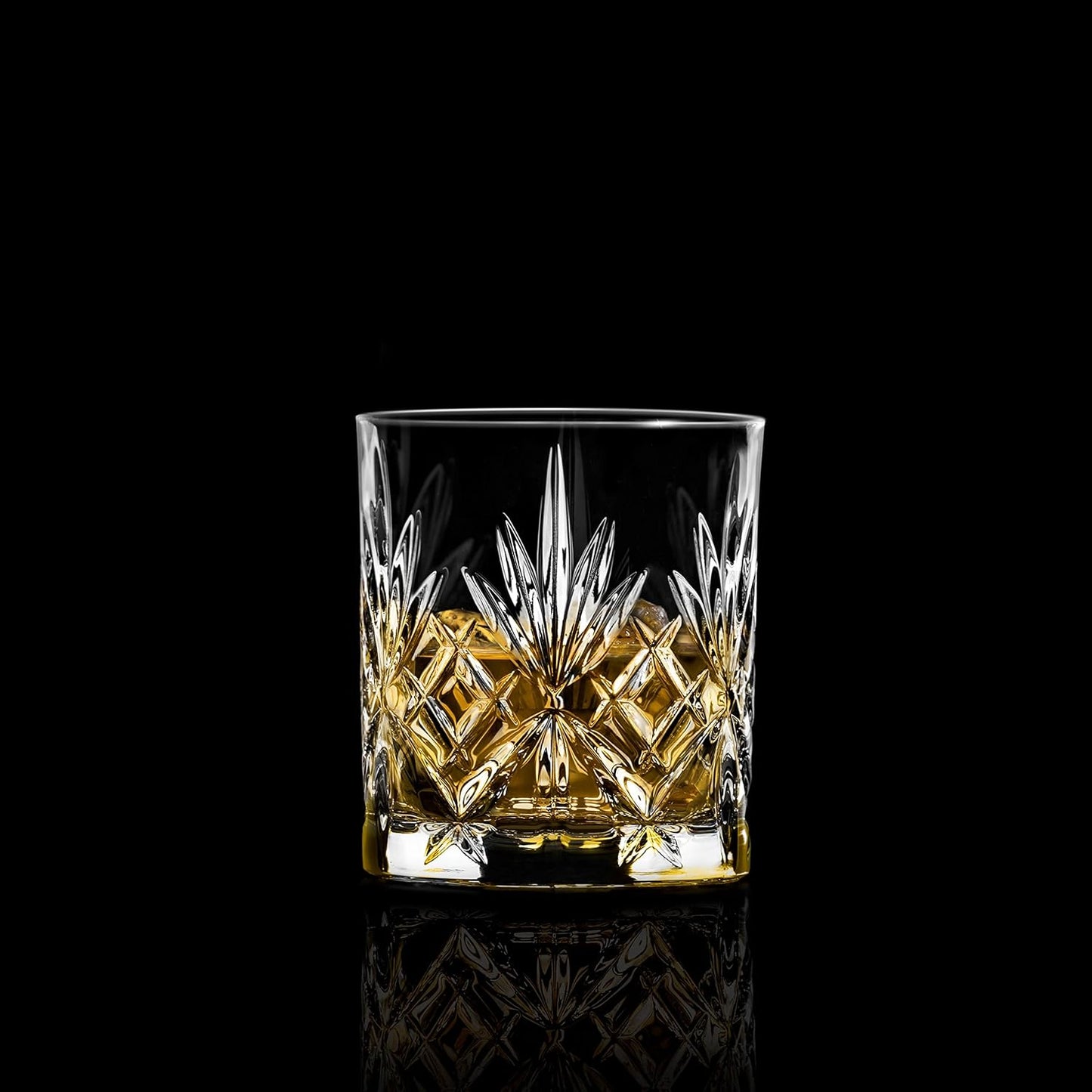 Italiana S.p.a. Melodia Line Modern Glass Water Glasses, 6 Units (Pack of 1)
