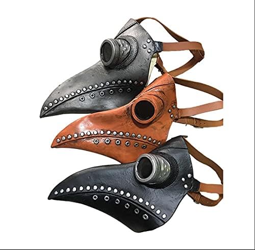 Plague Doctor Mask Bird Beak Gothic Cosplay Costume Party Halloween