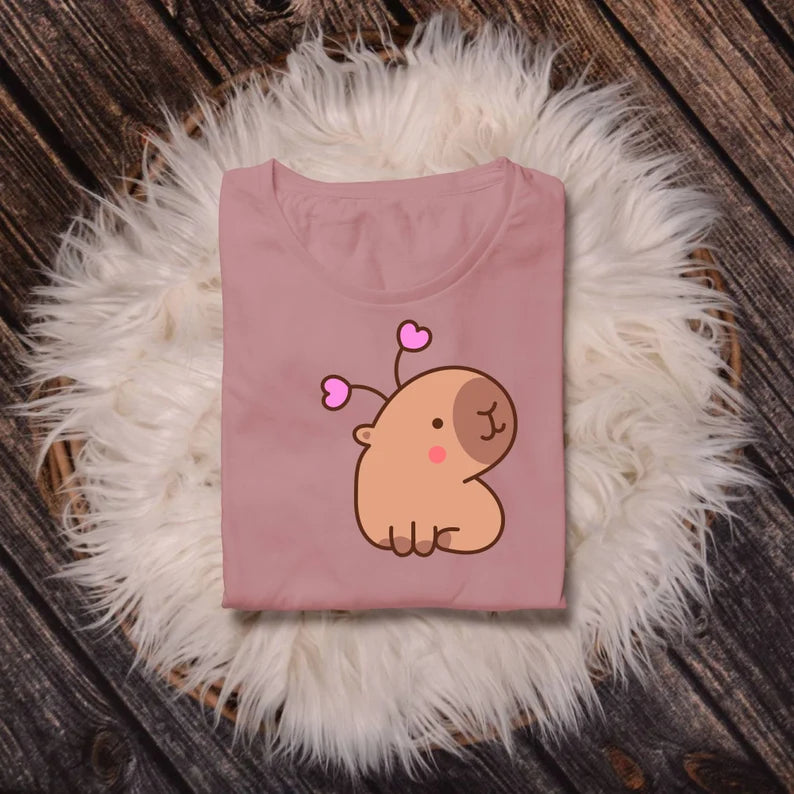 Whimsical Capybara Clipart\ Fun & Playful Pet\ SVG\ PNG\ Instant Download!
