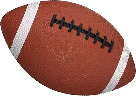 AppleRound 4-Pack Sports Balls for Toddlers & Kids with Pump – 5-Inch Soccer Ball, Basketball, Playground Ball & 6.5-Inch Football – Soft Small Balls for Indoor/Outdoor Play (Ages 2-7)