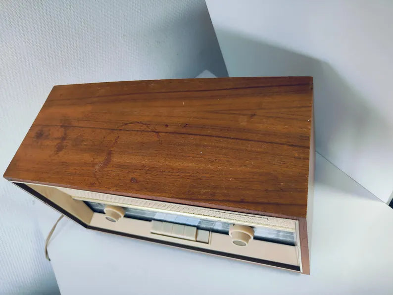 Vintage Telefunken Jubilate de Luxe 1361W Tube Radio | Mid-Century German Radio | Fully Working Retro
