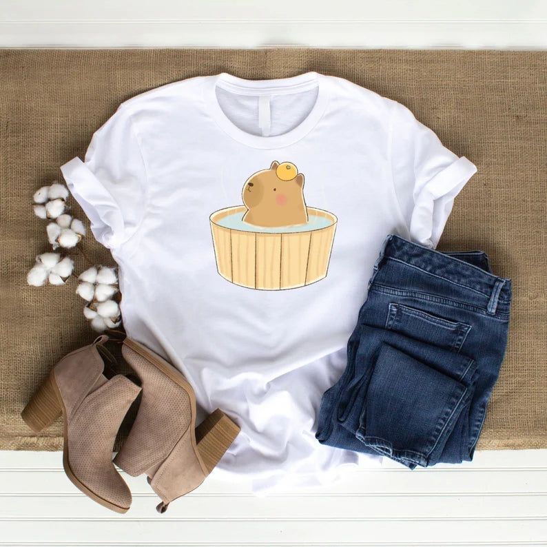 Whimsical Capybara Clipart\ Fun & Playful Pet\ SVG\ PNG\ Instant Download!