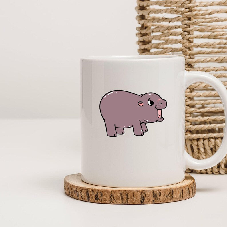 Hippo SVG\ Baby Hippo Svg\ Cute Hippo Svg\ Hippo clipart\ Boy Girls Hippo birthday shirt\ Jungle animals Hippo Cut files Digital Download