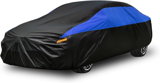 Car Cover for Automobiles All Weather Waterproof, Universal Fit