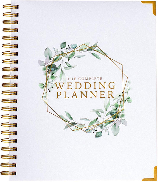 Your Perfect Day Wedding Planner Book and Organizer - Wedding Planner Book - Bridal Planning Binder with Countdown Calendar - Bride Gifts - (FLORAL)