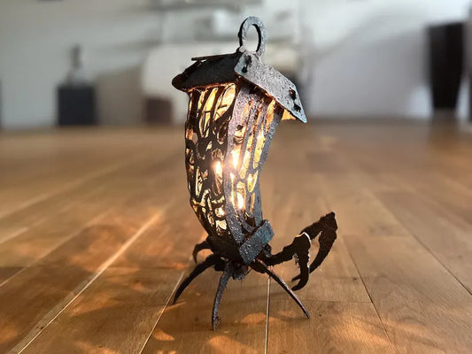 Lantern Spider Gothic Halloween 3mm Laser cut (svg dxf Ai xcs ibrn Lightburn)
