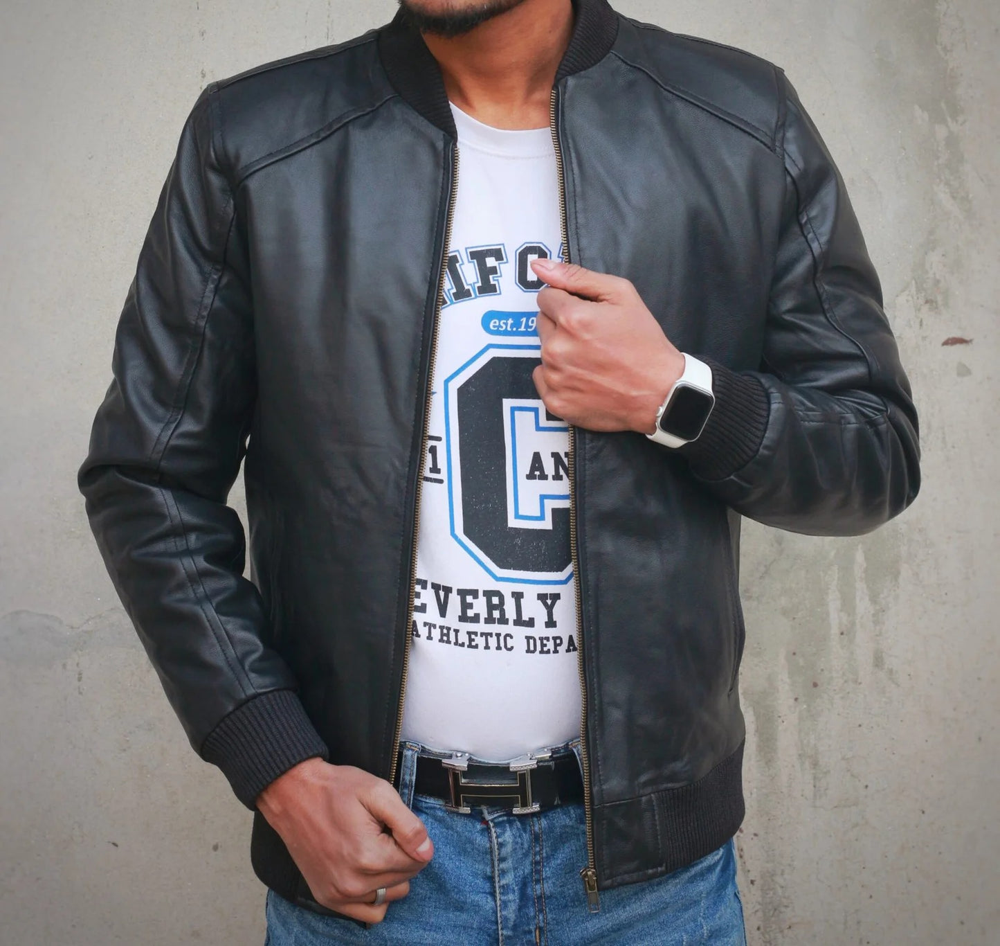 Vintage Leather Bomber Jackets