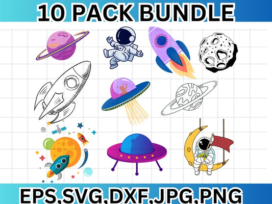 Spaceship SVG\ Rocket SVG\ Spaceship Bundle Svg\ Spaceship PNG\ Rocket Png\ Space Svg\ Spaceship Cut File\ Space Elements\ Spaceship Clipart