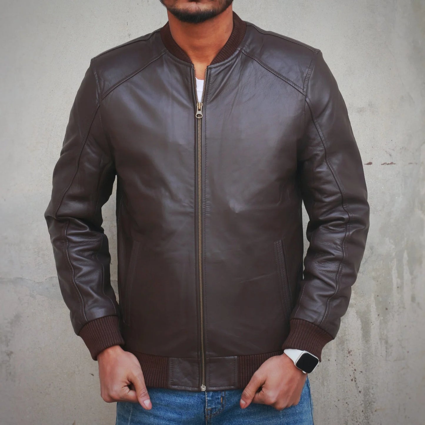 Vintage Leather Bomber Jackets