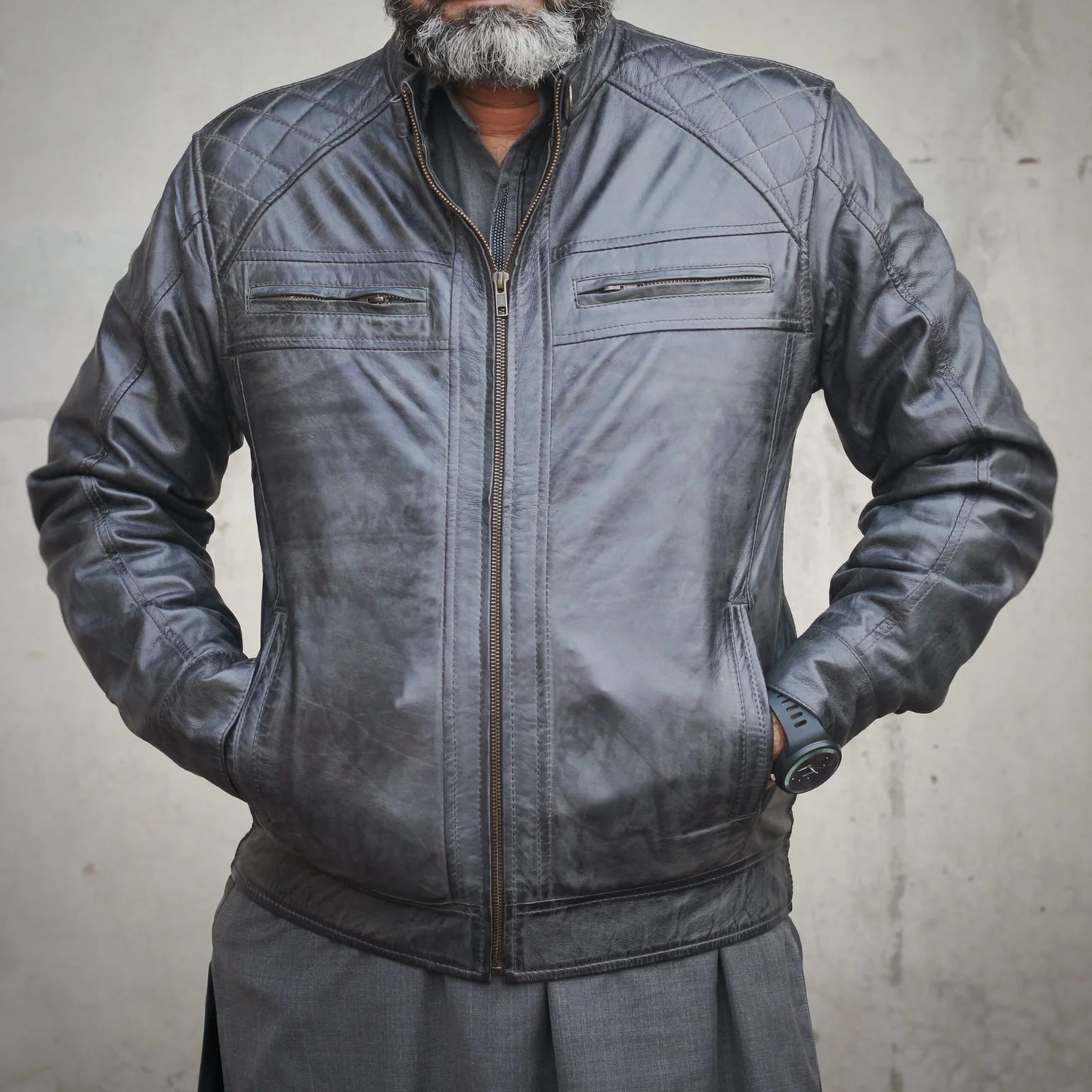 Diamond Cut Canvas jacket