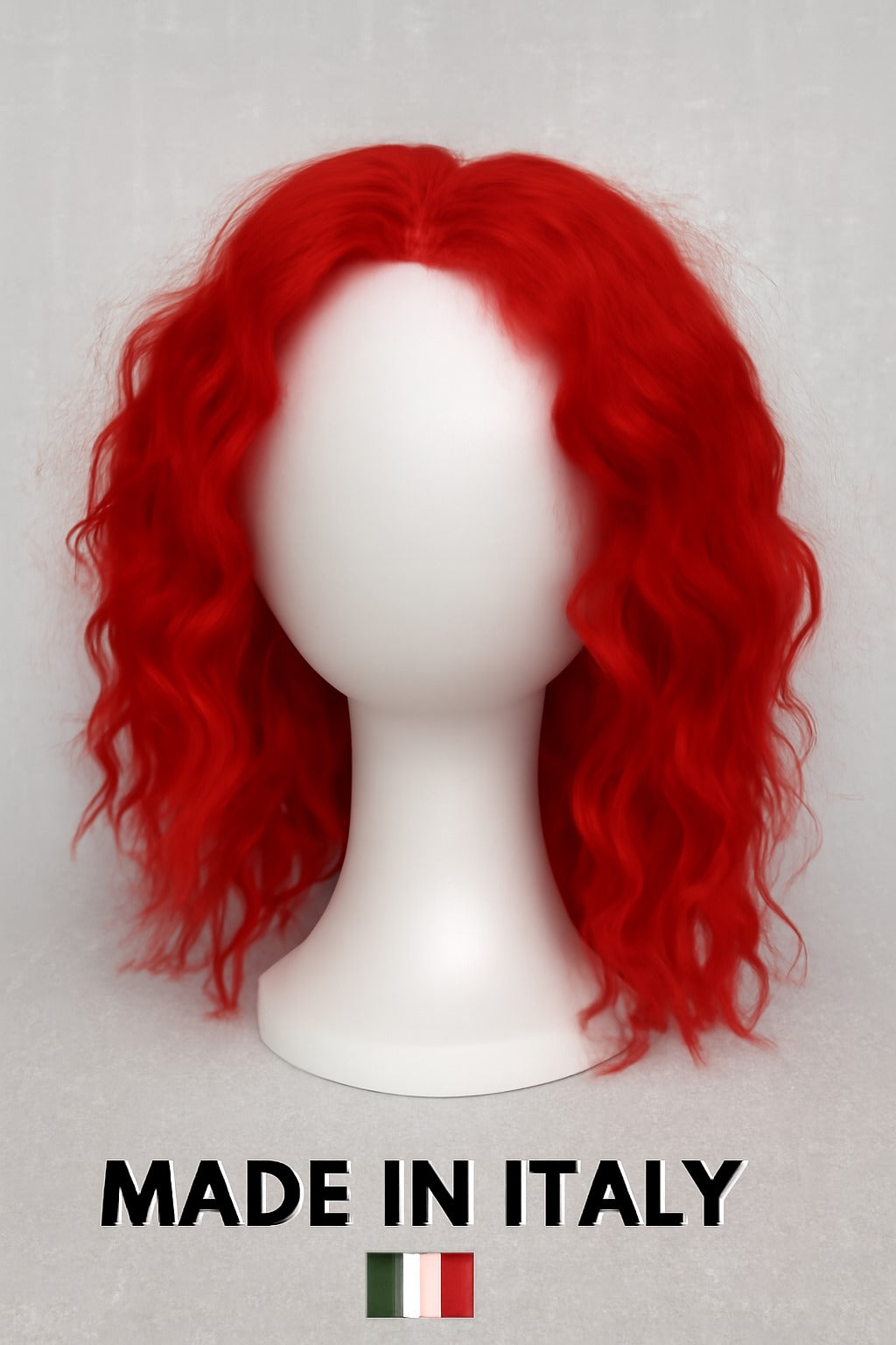 Wig and Sunglasses 12 Inch Short Bob Wigs with Bangs for Women Costume Cosplay Party (Red)