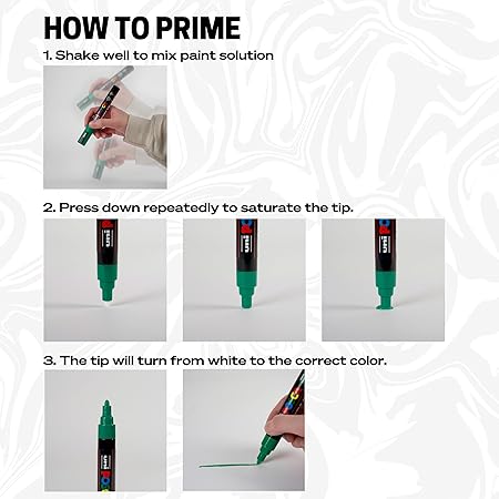 8-Color Paint Marker Set, PC-5M Medium