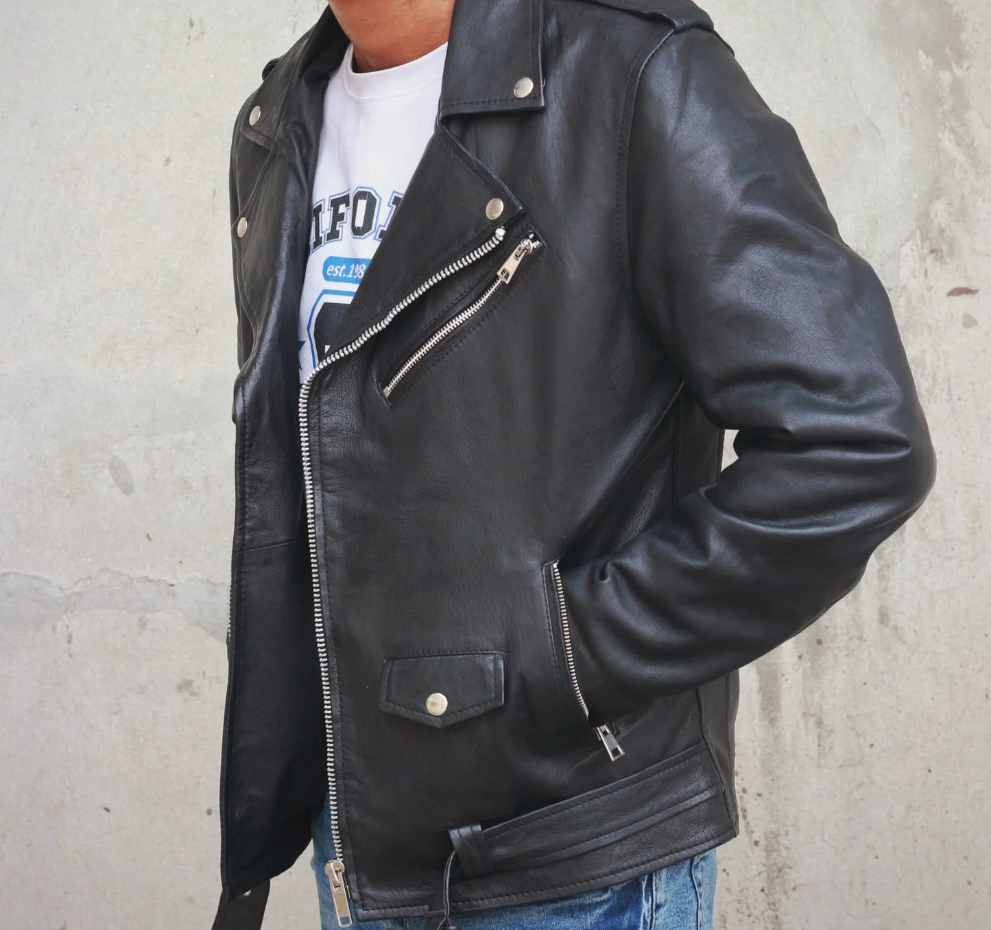 Biker Leather Jacket