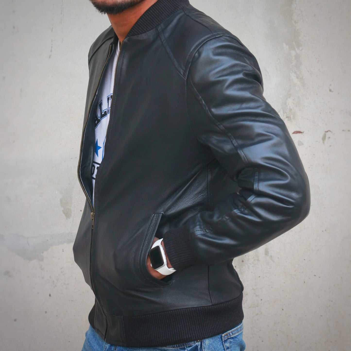 Vintage Leather Bomber Jackets