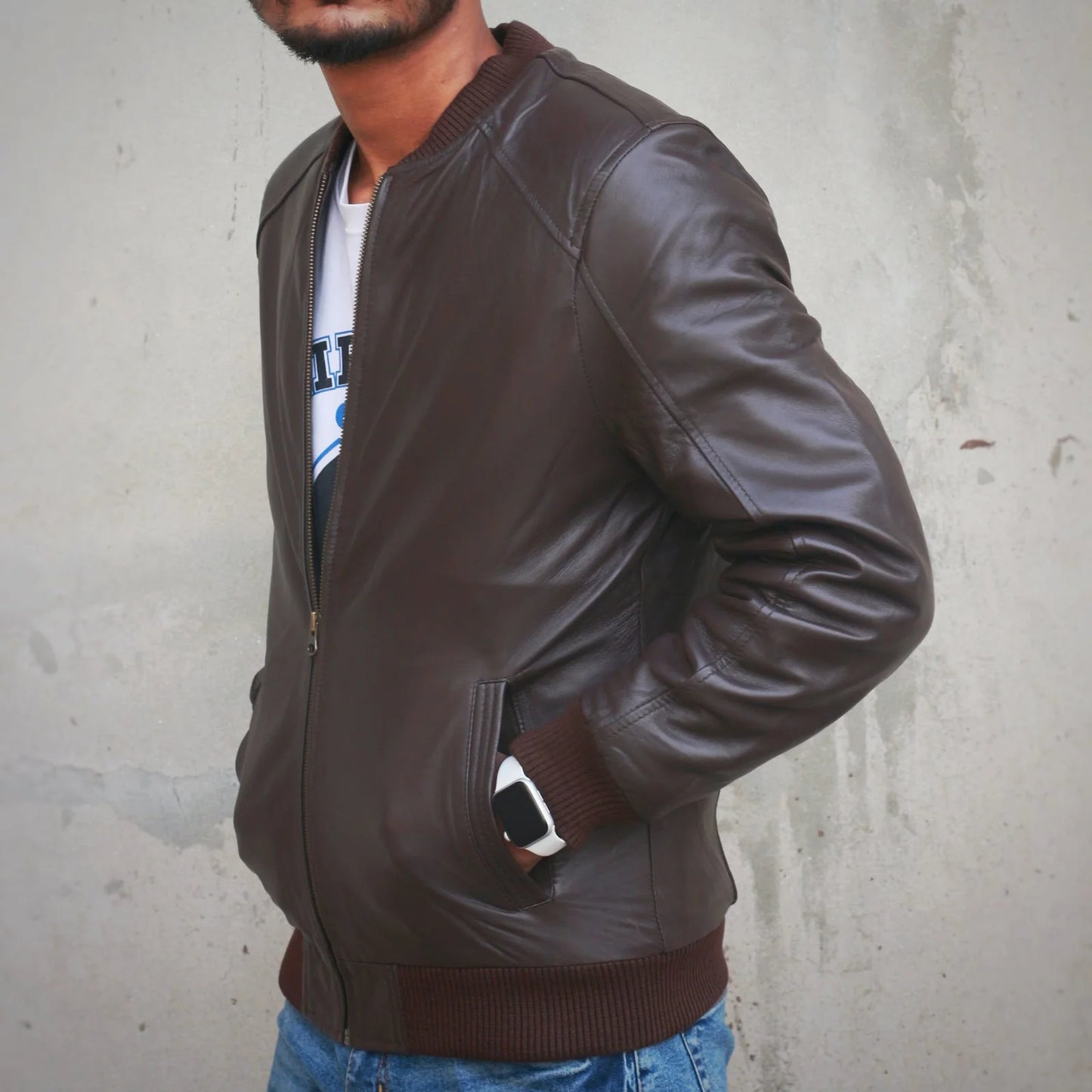 Vintage Leather Bomber Jackets