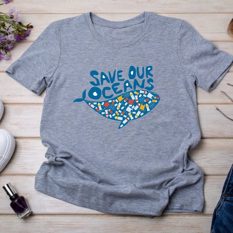 Save Our Oceans\ save the sea vector\ eco\ protect nature\ digital clipart\ t-shirt design\ instant download (svg, jpeg, png)