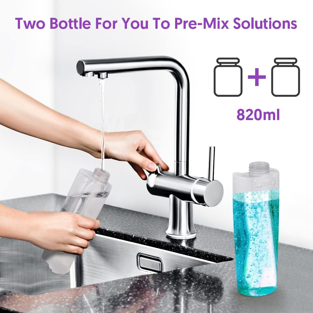 Spray Mop Mop Professional Floor Mop with 2 Refillable Bottles for Home, Kitchen, Hardwood, Laminate, Wood, Ceramic
