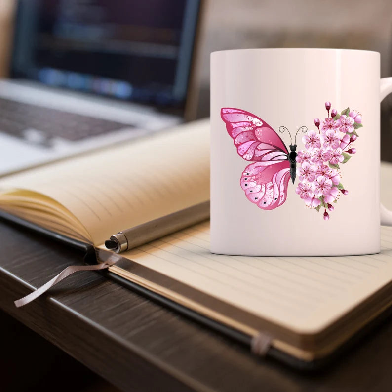 Floral Butterfly SUBLIMATION design PNG\ Flower Butterfly Sublimation\ Butterfly PNG sublimation file\ Watercolor Butterfly png file