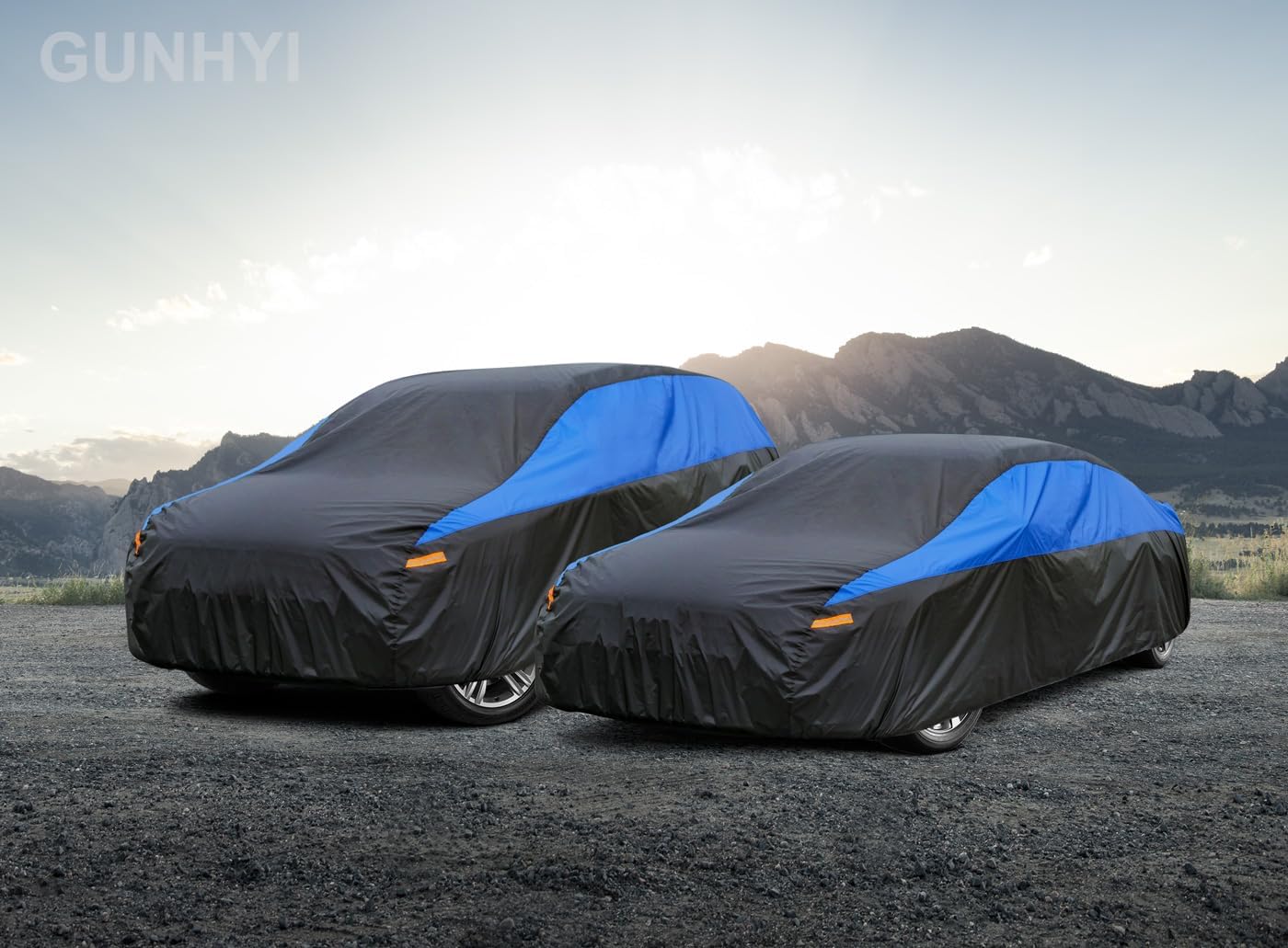Car Cover for Automobiles All Weather Waterproof, Universal Fit