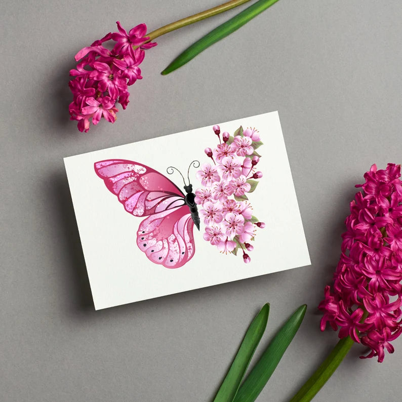 Floral Butterfly SUBLIMATION design PNG\ Flower Butterfly Sublimation\ Butterfly PNG sublimation file\ Watercolor Butterfly png file