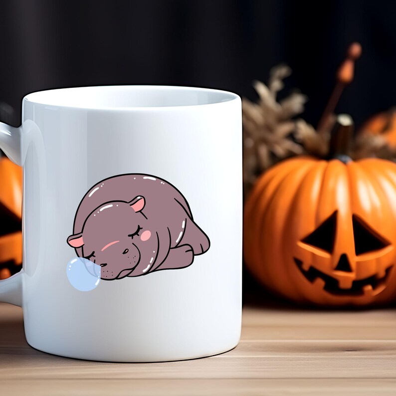 Hippo SVG\ Baby Hippo Svg\ Cute Hippo Svg\ Hippo clipart\ Boy Girls Hippo birthday shirt\ Jungle animals Hippo Cut files Digital Download