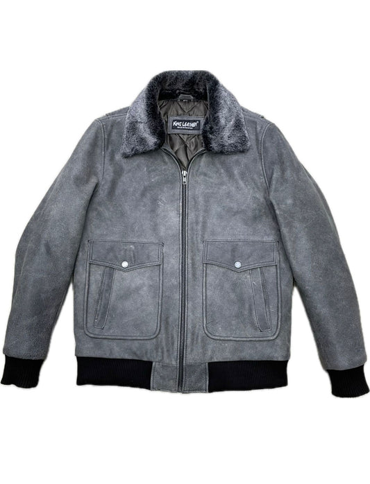 Buffalo Antique jakcet with removable fur collar